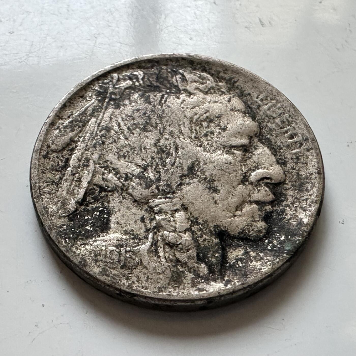 🌹外币初藏🌹🐯2025年第139场  每周二四六晚8️⃣点 接代拍 美国1913年牦牛五分 早期年份