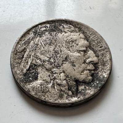 🌹外币初藏🌹🐯2025年第139场  每周二四六晚8️⃣点 接代拍 - 美国1913年牦牛五分 早期年份