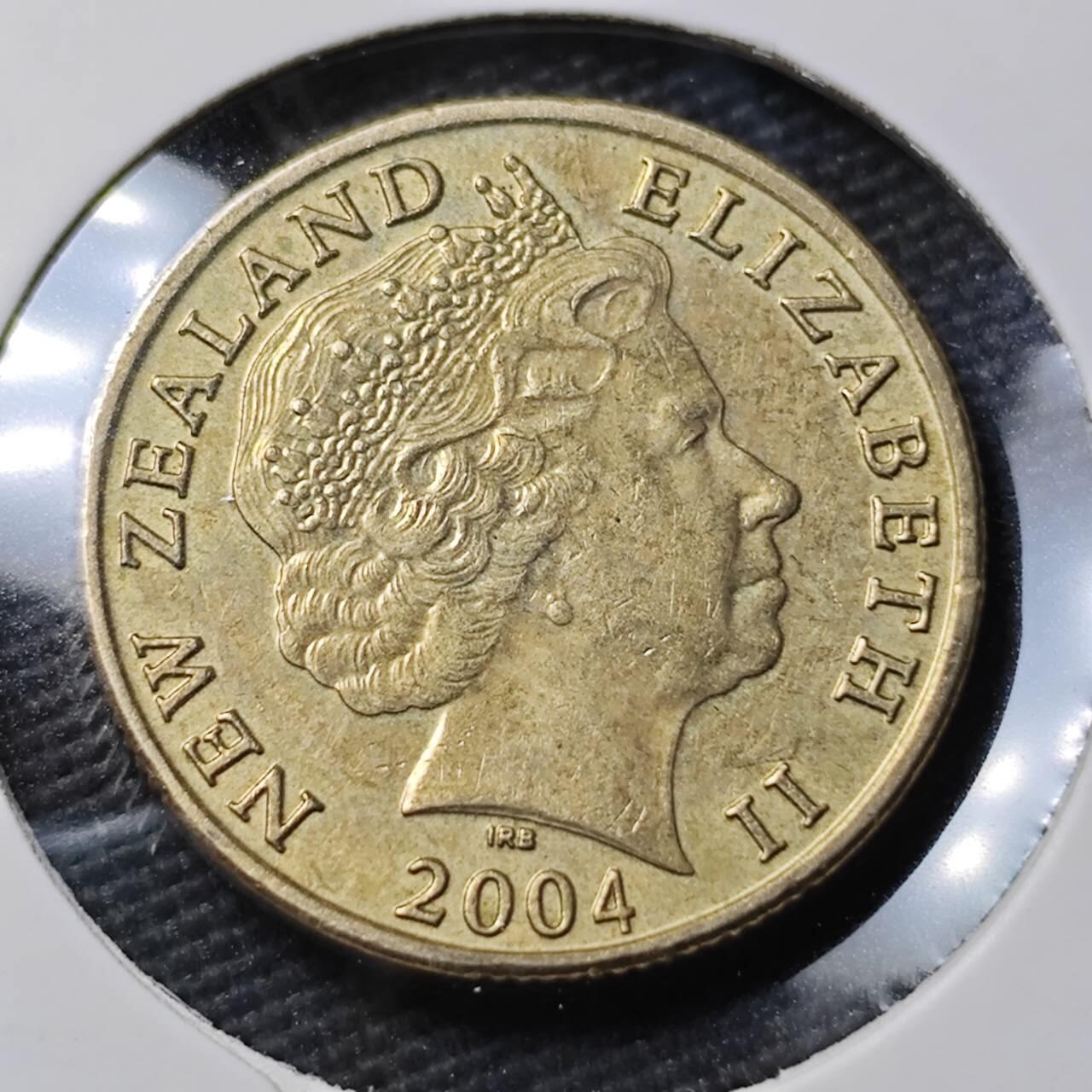 KK钱币收藏小铺 第377期  2月预留时间 周末发货  新西兰1元