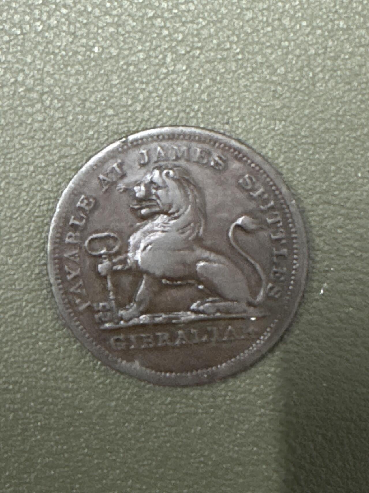 ❤️【币观天下】❤️ 第334期钱币拍卖- 2025.12.12周五晚上6点半场-长期征集拍品 直布罗陀1820年铜币好品