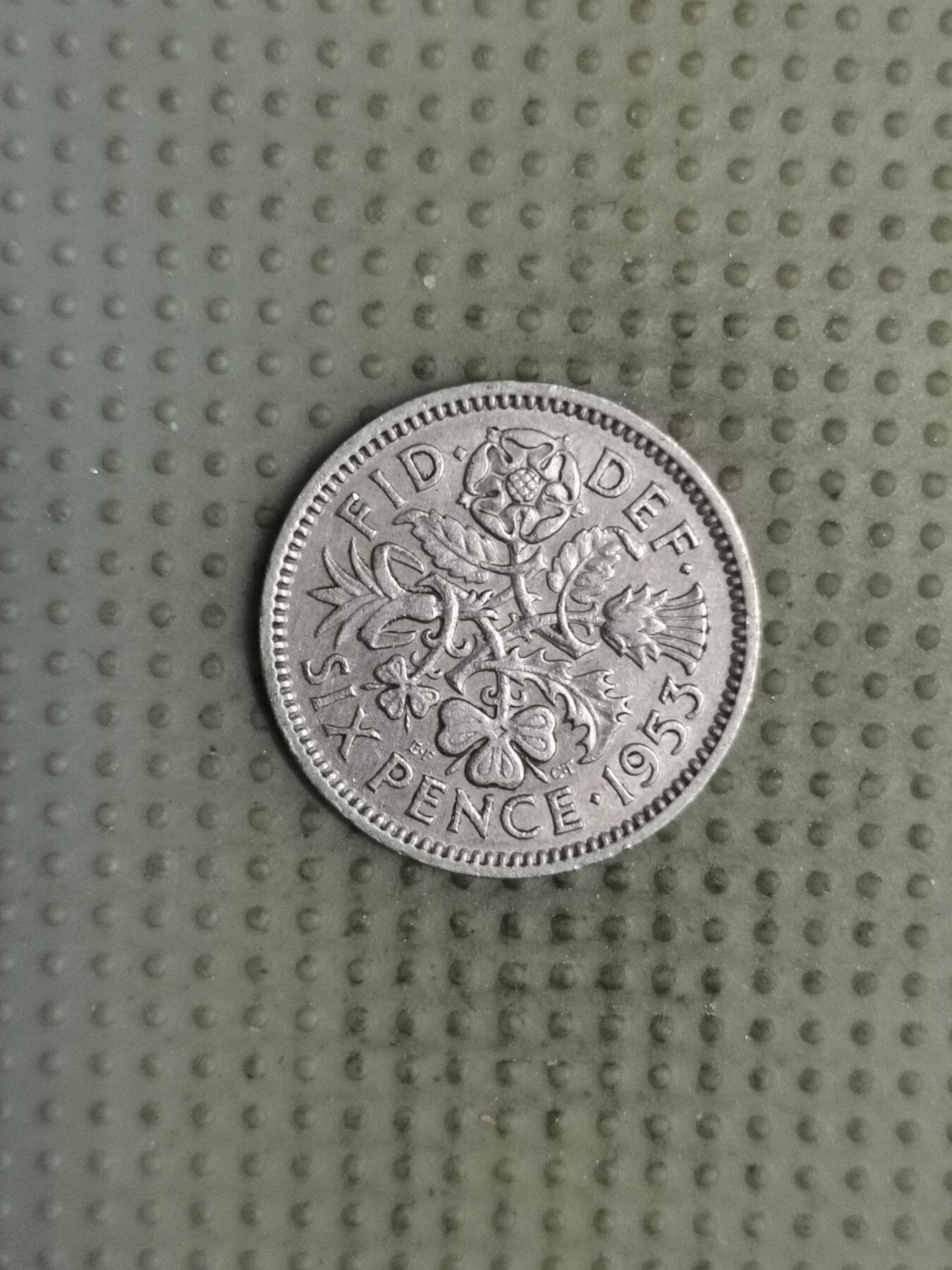 2025年第137场各国散币拍卖（总第137场） 英国1953年6便士