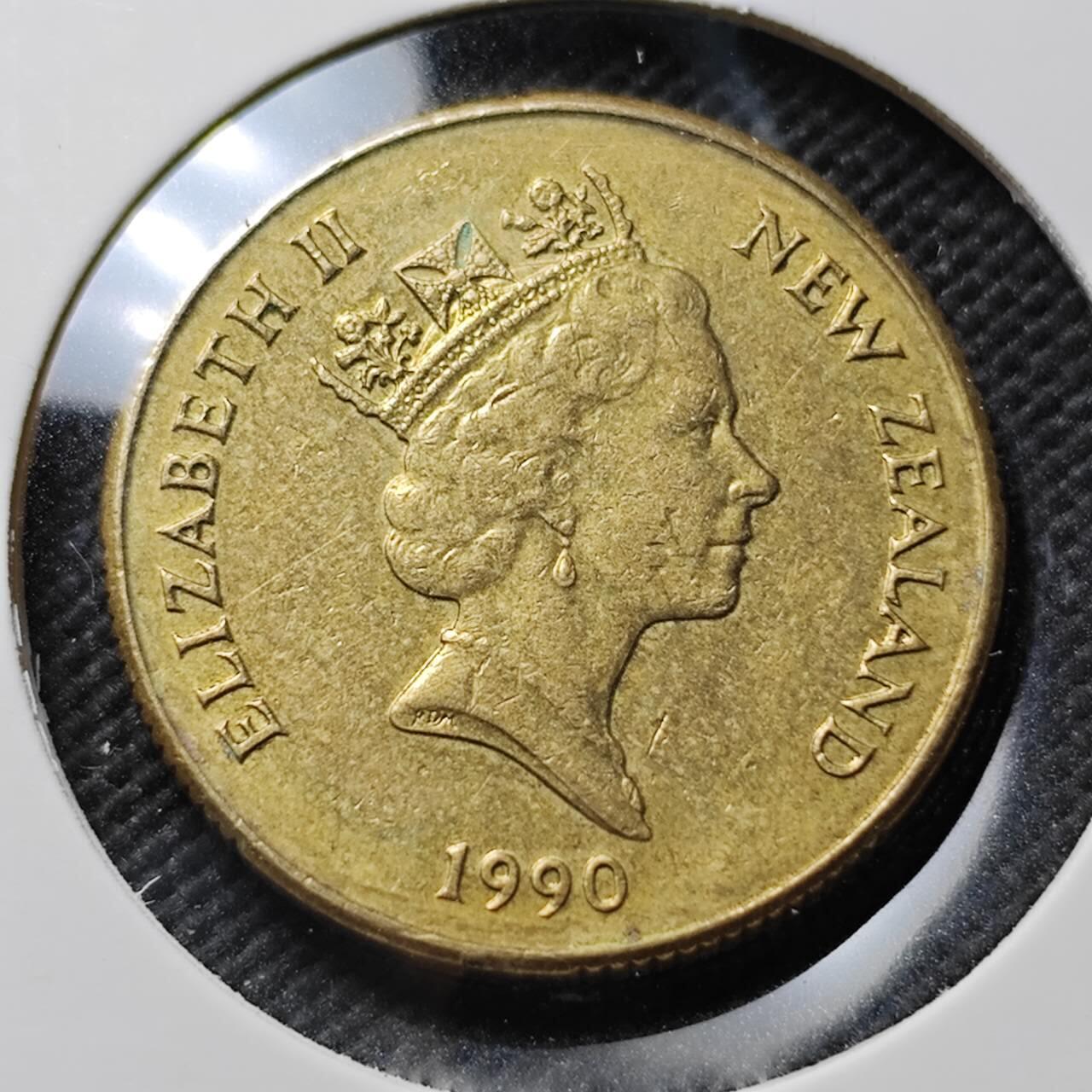 KK钱币收藏小铺 第376期  2月预留时间 周末发货  新西兰1元