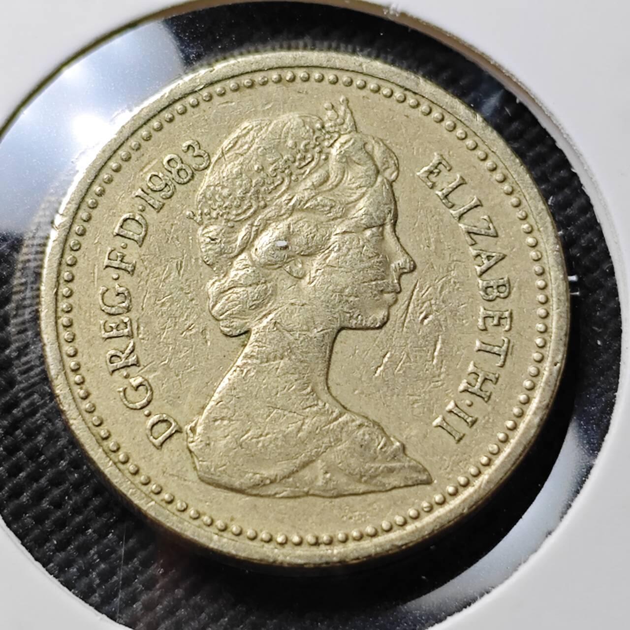 KK钱币收藏小铺 第376期  2月预留时间 周末发货  英国1镑