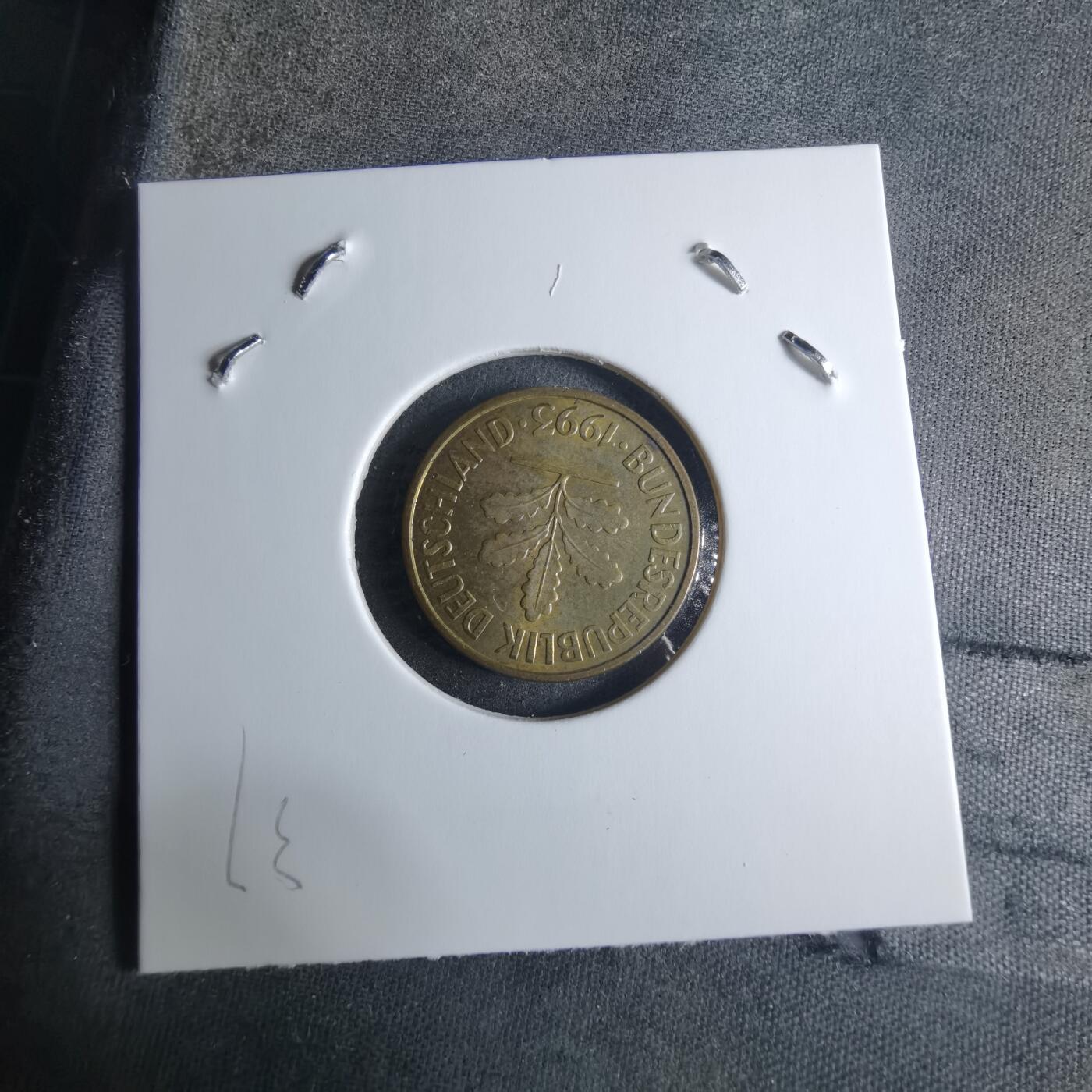 沼泽如烟--第926场 德国1993年5芬尼