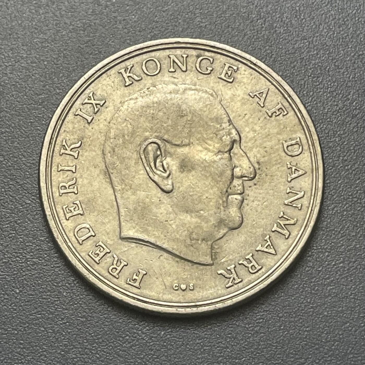 回流1215 丹麦1961年5克朗 费雷德里克九世