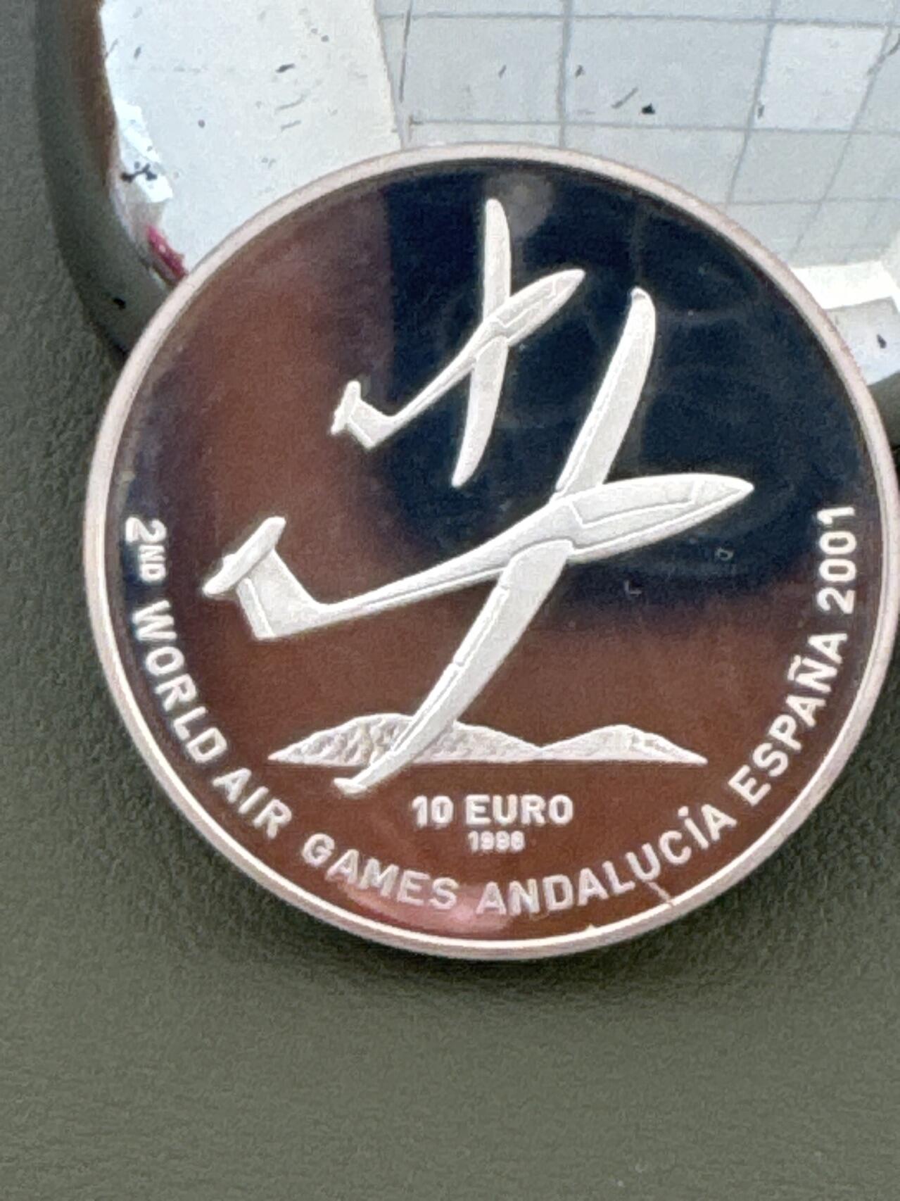 ❤️【币观天下】❤️ 第334期钱币拍卖- 2025.12.12周五晚上6点半场-长期征集拍品 芬兰1998年航空展10欧元精制银币