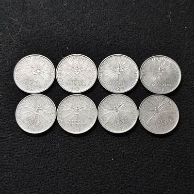 【全场包邮】纯粹捡漏拍484场（免费代拍第21场） - 梵蒂冈1962年第二次梵蒂冈大公会议1-2里拉8枚一组