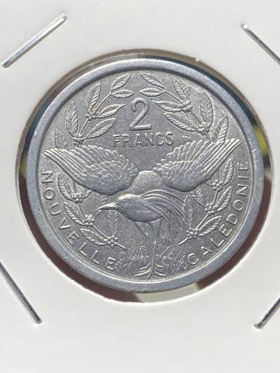 2025年第一百三十五场(总第一百六十一场）外国好品纸夹散币场(免佣金) - 稀少品种好品–法属新喀里多尼亚🇳🇨1971单年份2法郎