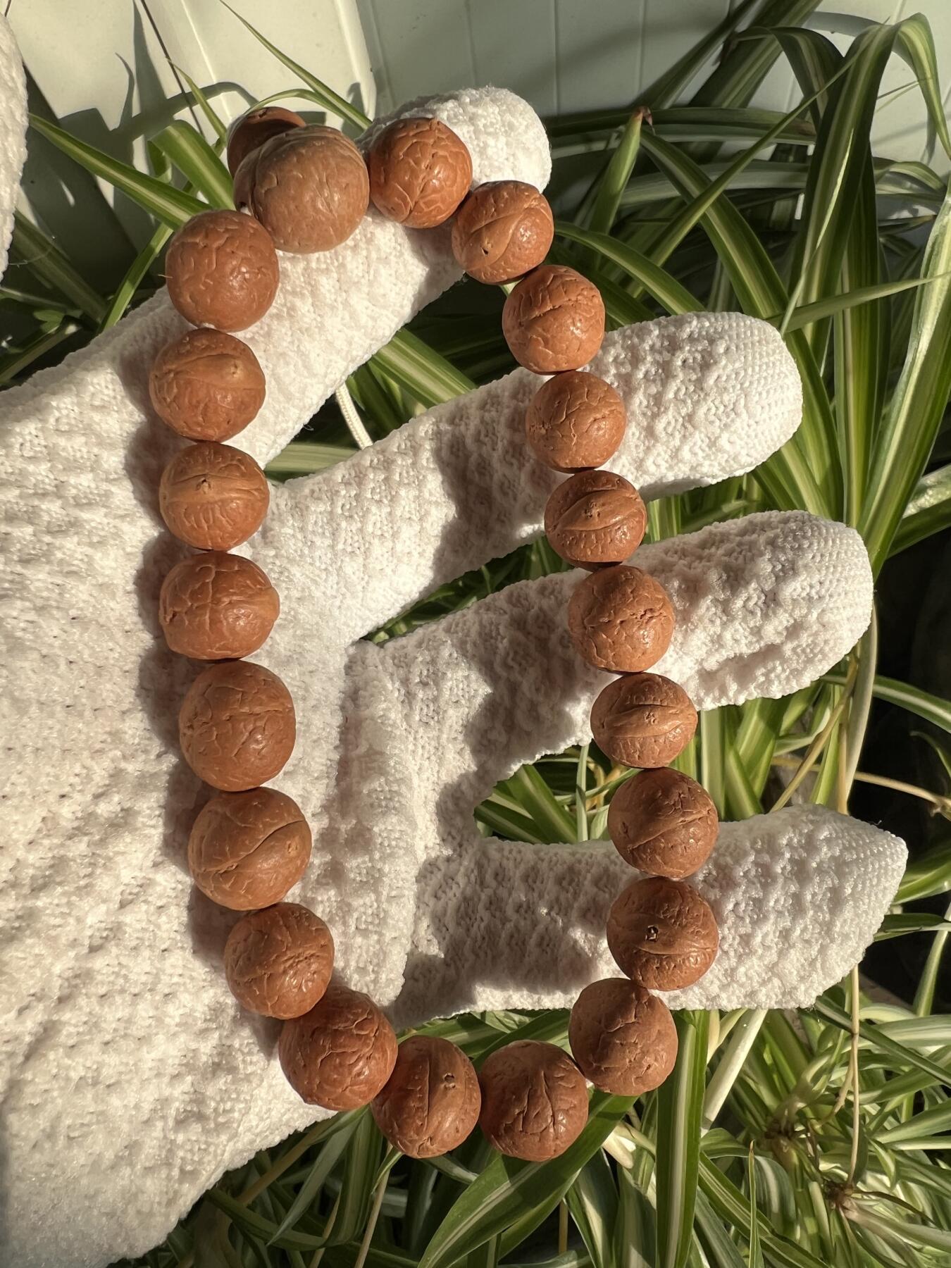 零元拍：凤眼单仓（媲美铁籽）大眼萌12MM左右念珠手串，今年新籽，皮质超棒。