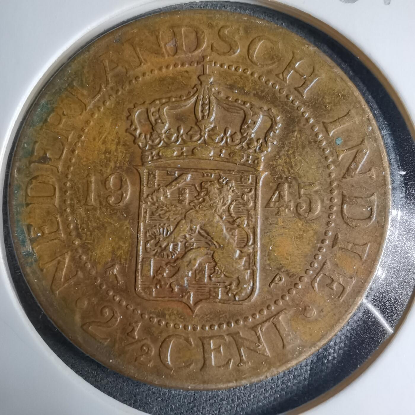 沼泽如烟--第927场 荷属东印度1945年2.5分