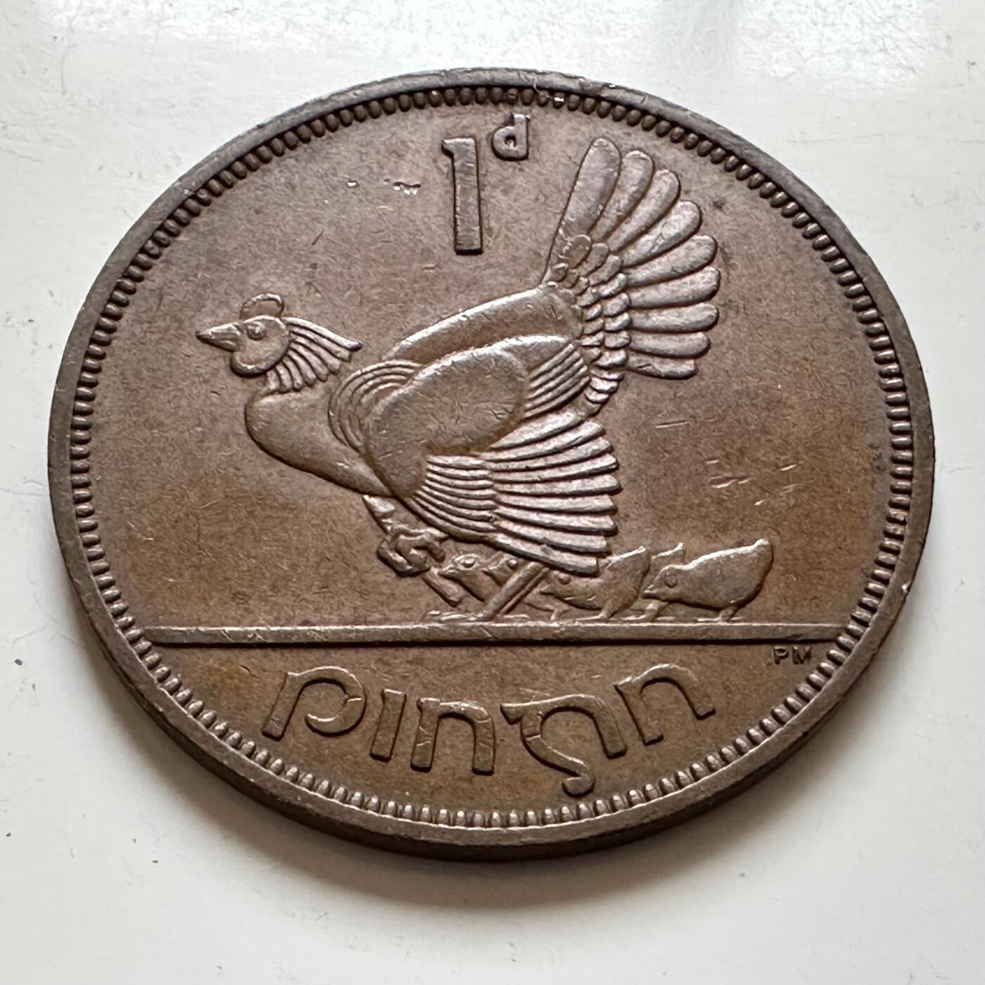 🌹外币初藏🌹🐯2025年第139场  每周二四六晚8️⃣点 接代拍 爱尔兰1968年一便士