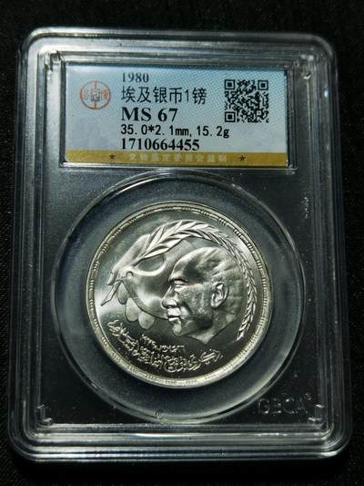 天下钱庄专场欢迎参拍 - 埃及1磅银币