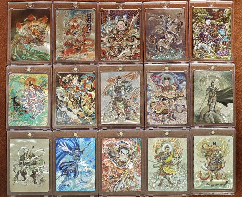 NO.17 好又多金牌大场，新店点关注不迷路！每周一站式配齐，方便凑单！（周6晚8点截拍，卖家送拍0抽成！） 【粗闪套】万享 天眼破元 15位艺术家杨戬 粗闪15张一套 