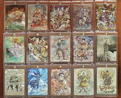 NO.17 好又多金牌大场，新店点关注不迷路！每周一站式配齐，方便凑单！（周6晚8点截拍，卖家送拍0抽成！） - 【粗闪套】万享 天眼破元 15位艺术家杨戬 粗闪15张一套 