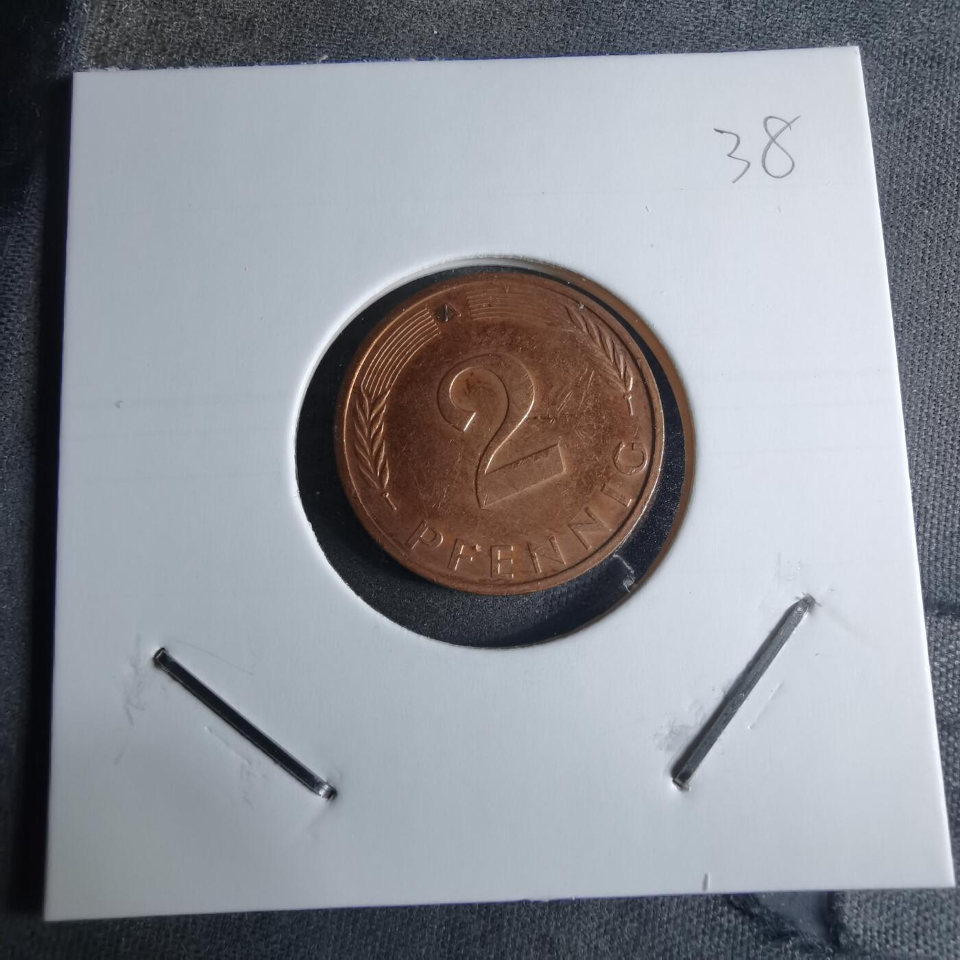 沼泽如烟--第926场 德国1992年2芬尼