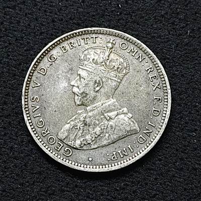 【全场包邮】纯粹捡漏拍484场（免费代拍第21场） - 英属西非1916年乔治五世1先令银币