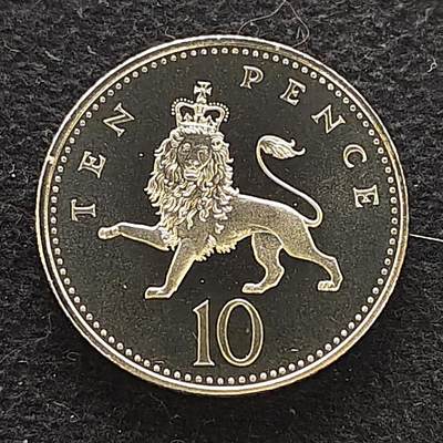 【全场包邮】纯粹捡漏拍484场（免费代拍第21场） - 英国1993年10便士精制币