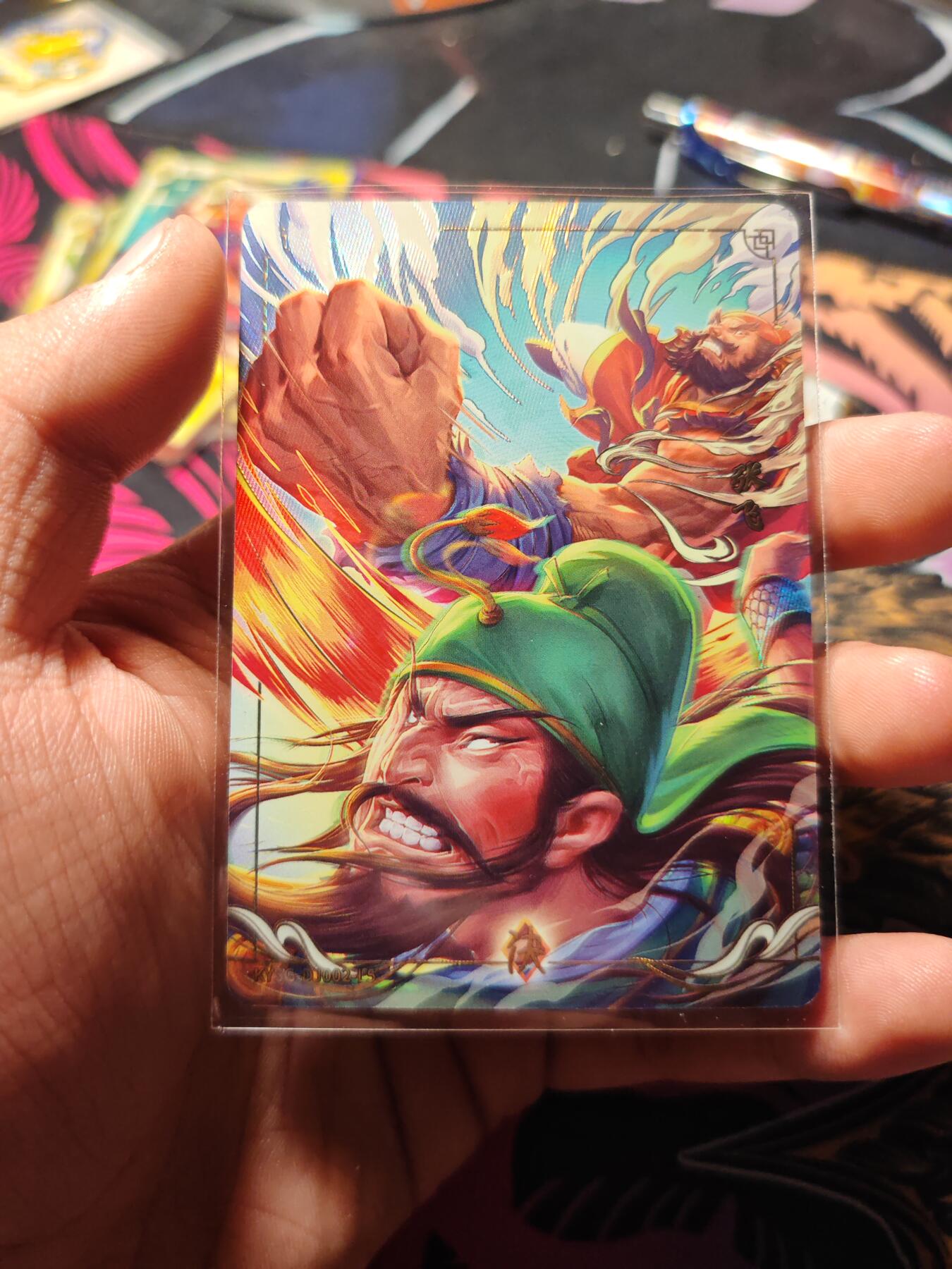 卡牌实验室开始第六次实验 卡游三国对决卡 KYSG-DJ002