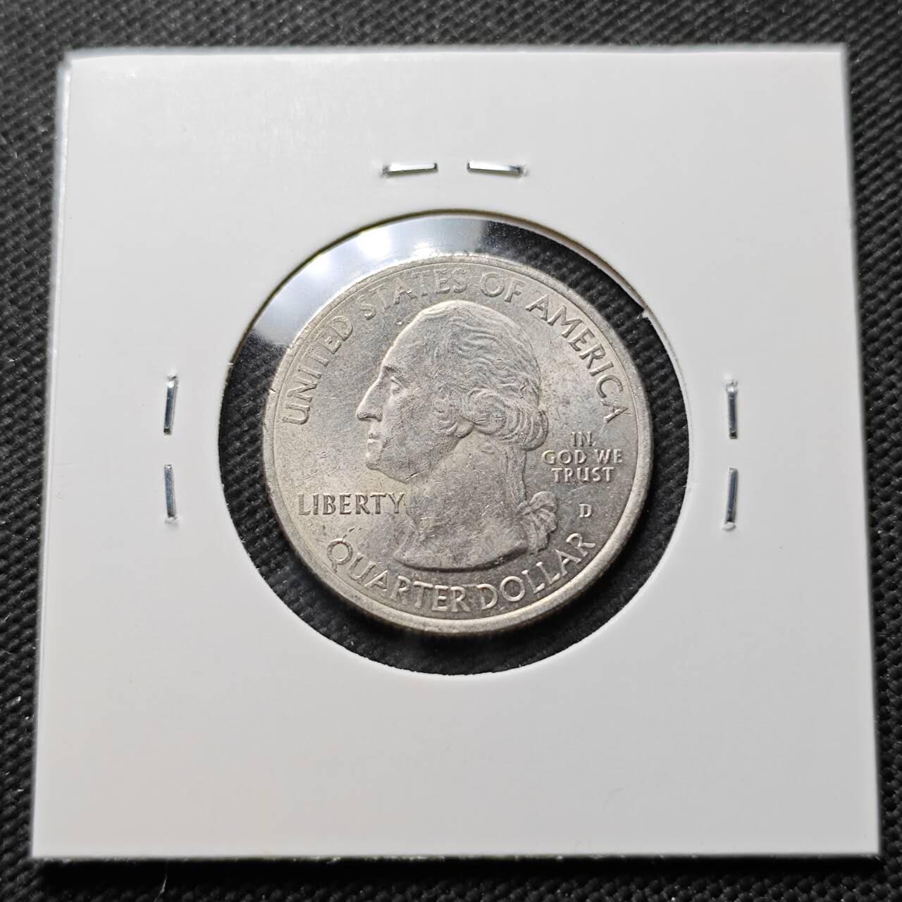 KK钱币收藏小铺 第376期  2月预留时间 周末发货  美国25分纪念币