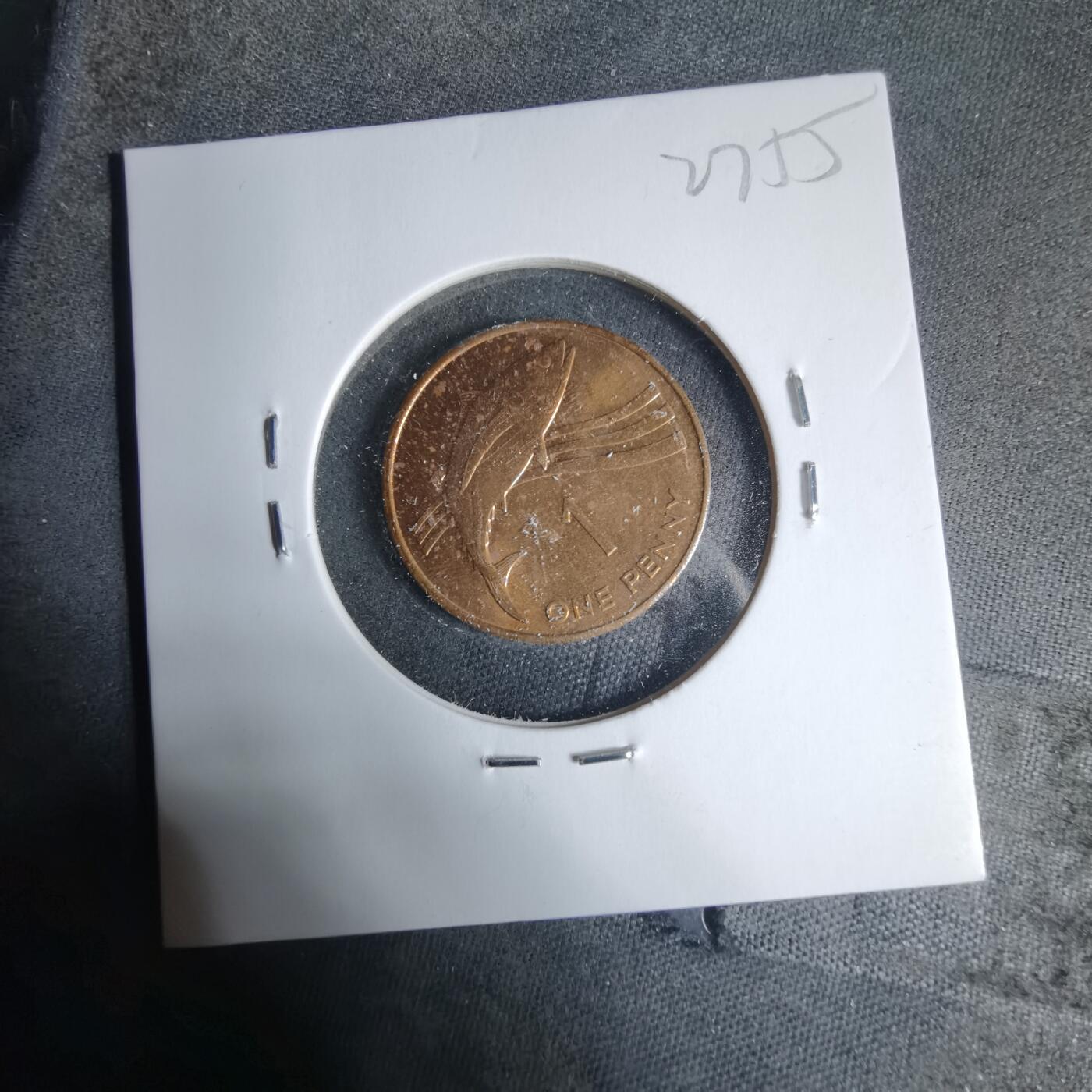 沼泽如烟--第927场 圣赫勒拿1991年1便士