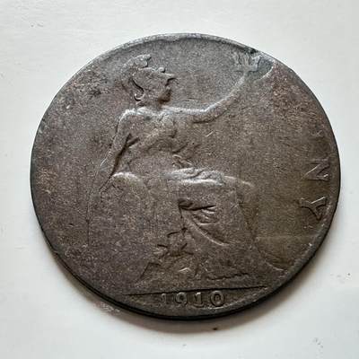 🌹外币初藏🌹🐯2025年第139场  每周二四六晚8️⃣点 接代拍 - 英国1910年半便士