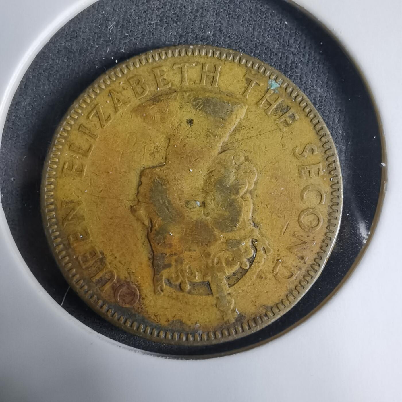 沼泽如烟--第927场 牙买加1958半便士