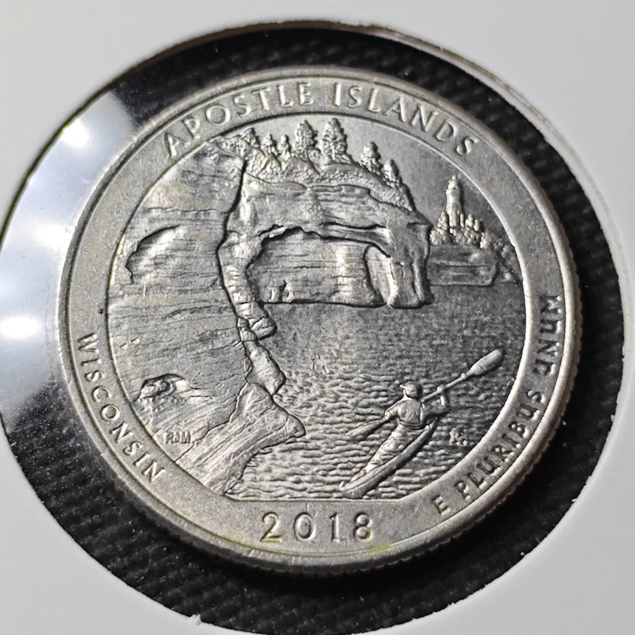 KK钱币收藏小铺 第377期  2月预留时间 周末发货  美国25分纪念币