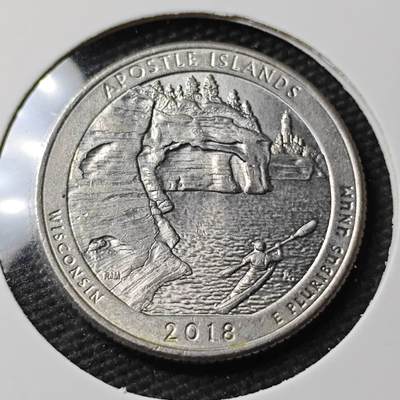 KK钱币收藏小铺 第377期  2月预留时间 周末发货 -  美国25分纪念币