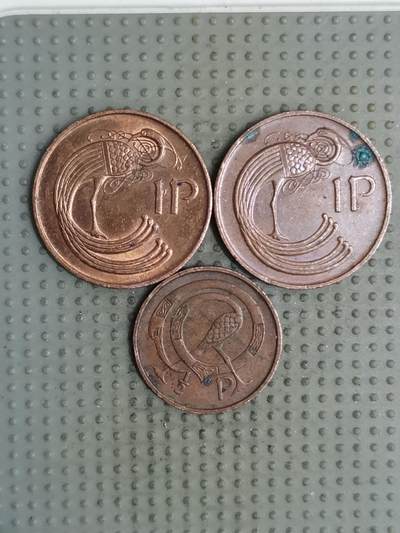 2025年第137场各国散币拍卖（总第137场） - 爱尔兰3枚