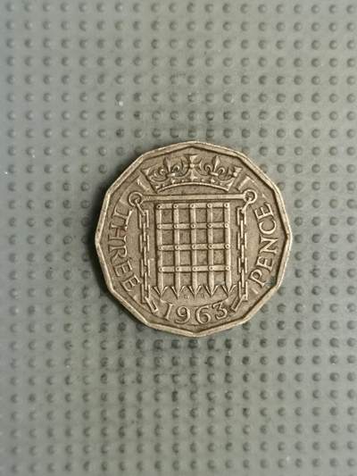 2025年第137场各国散币拍卖（总第137场） - 英国1963年3便士