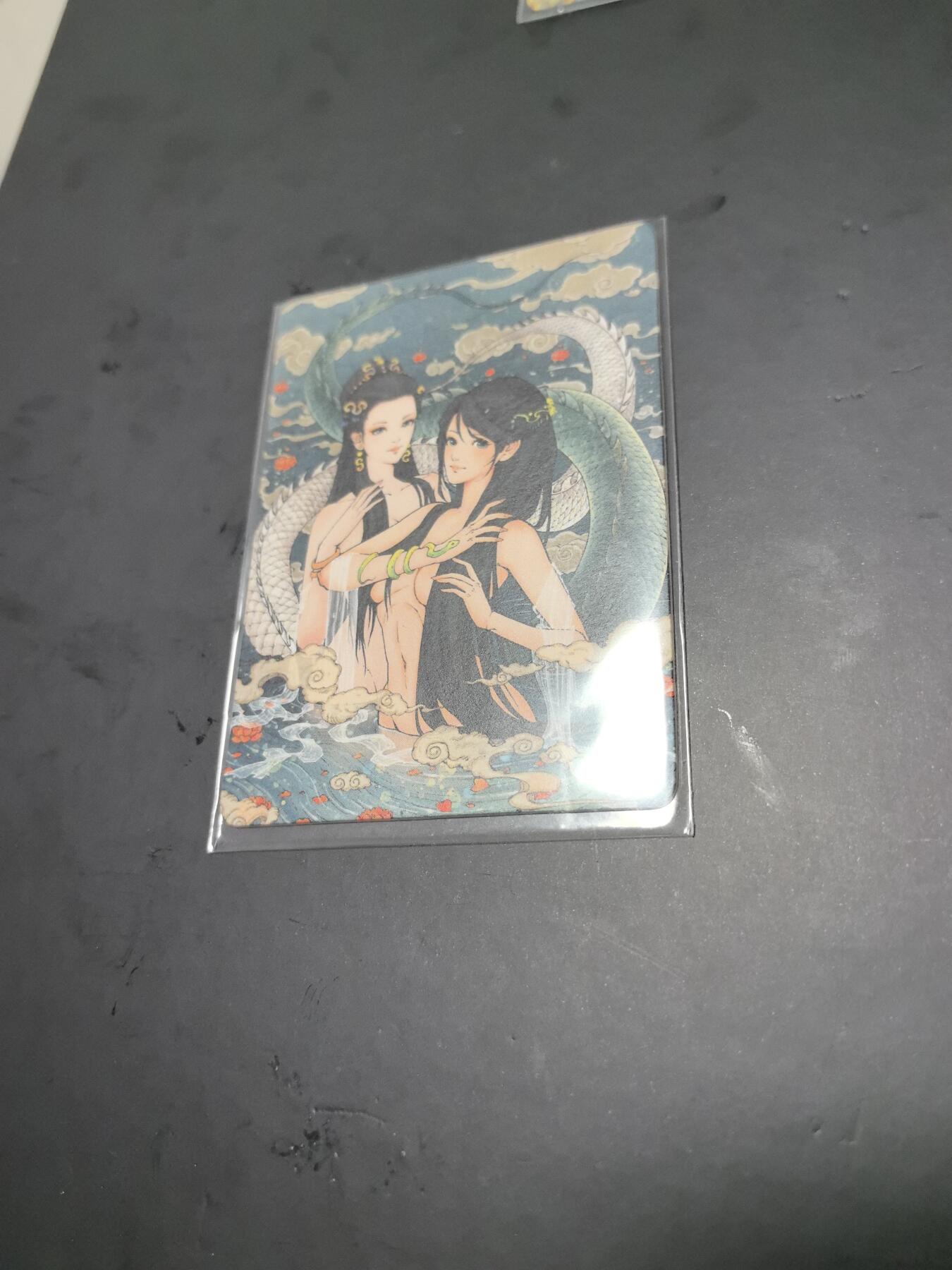 卡牌限时026期专场（20日晚22点截拍） 小花瓣-灵蜕仙韵普卡一张全新