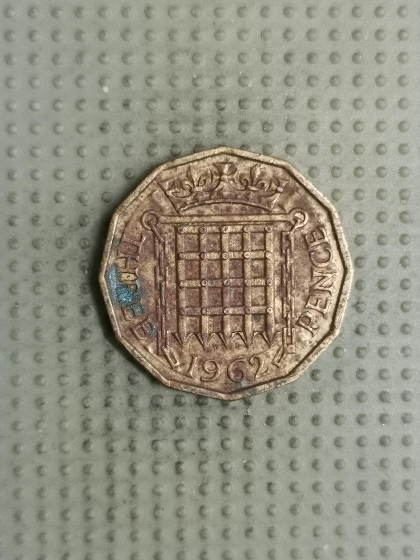 2025年第137场各国散币拍卖（总第137场） 英国1962年3便士