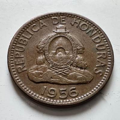 🌹外币初藏🌹🐯2025年第139场  每周二四六晚8️⃣点 接代拍 - 洪都拉斯1956年2分