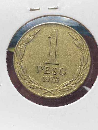 2025年第一百三十五场(总第一百六十一场）外国好品纸夹散币场(免佣金) - 智利🇨🇱1978年1比索(首发年仅发行2年)