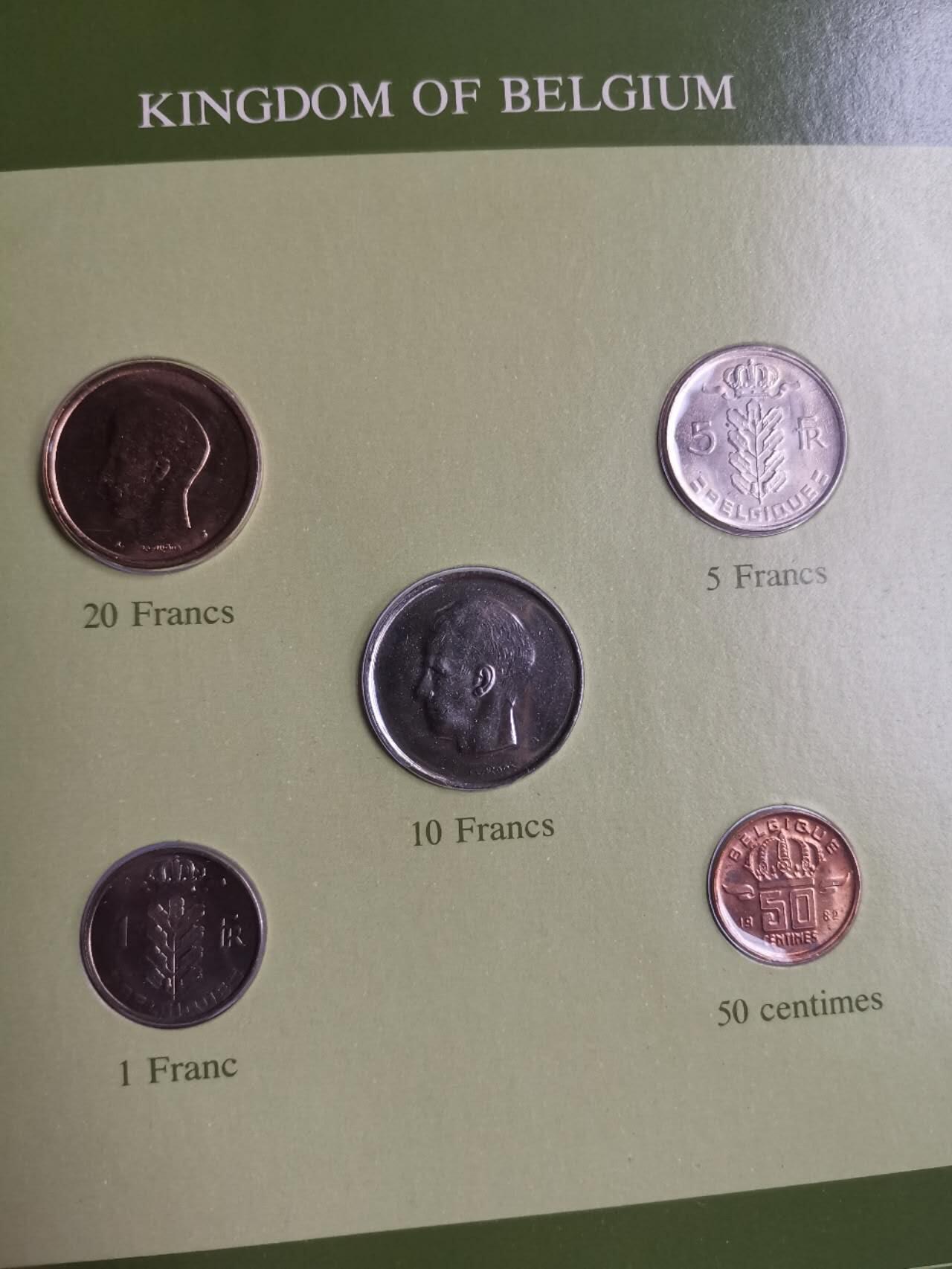 巨藏钱币第七期硬币场12月12号20点开拍 比利时富兰克林邮币卡封装套币