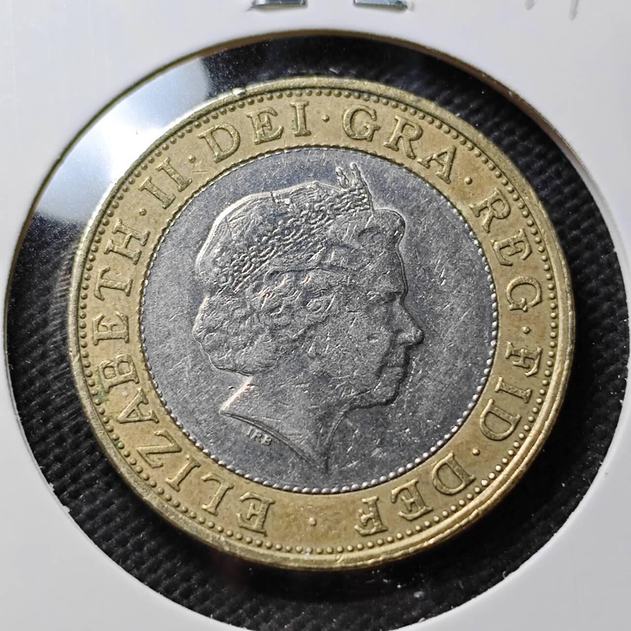 KK钱币收藏小铺 第377期  2月预留时间 周末发货  英国2镑