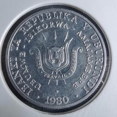 沼泽如烟--第926场 - 布隆迪1980年5法郎