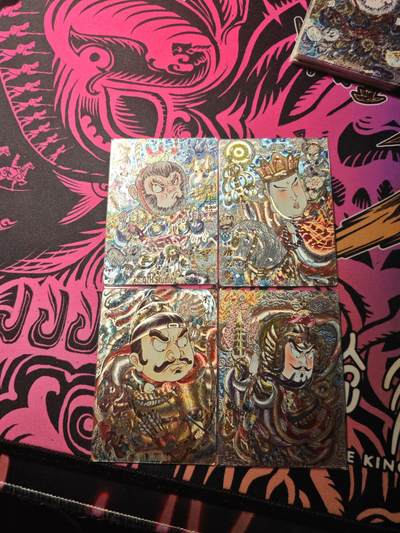 卡牌实验室开始第六次实验 - 【山丘】【粗闪】孙悟空 唐玄奘 李靖 朱元璋