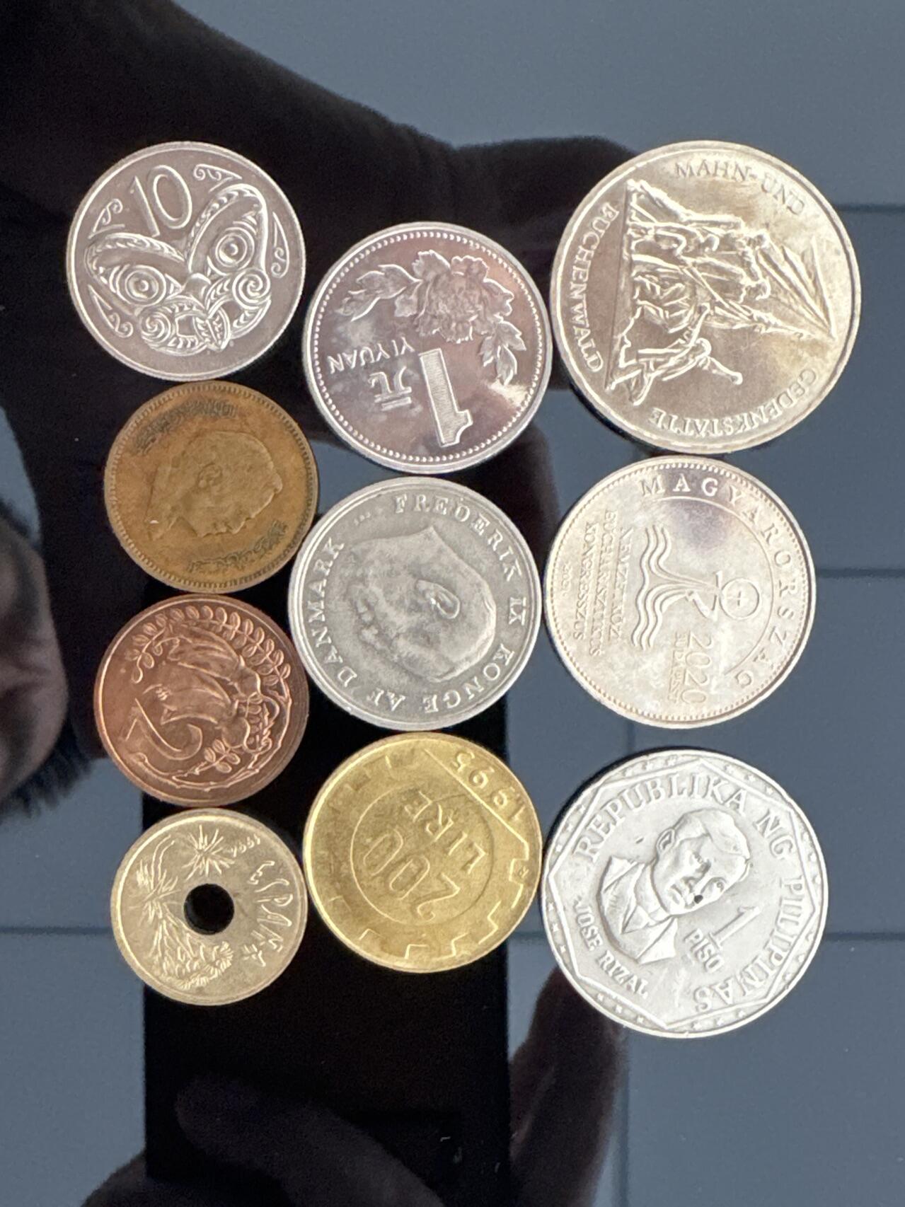 ❤️【币观天下】❤️ 第334期钱币拍卖- 2025.12.12周五晚上6点半场-长期征集拍品 各国硬币10枚一组