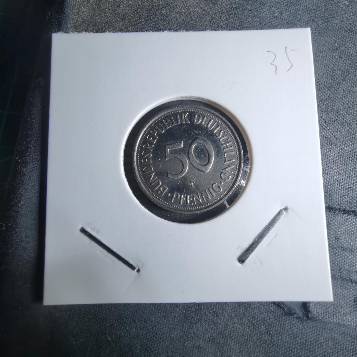 沼泽如烟--第926场 德国1993年50芬尼