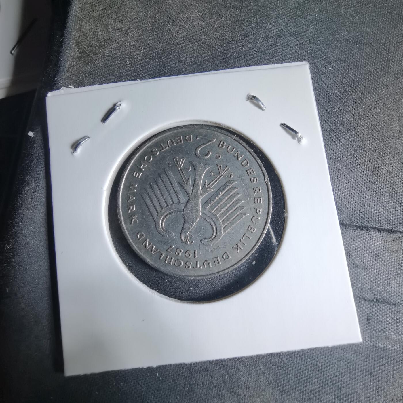 沼泽如烟--第926场 德国1987年2马克