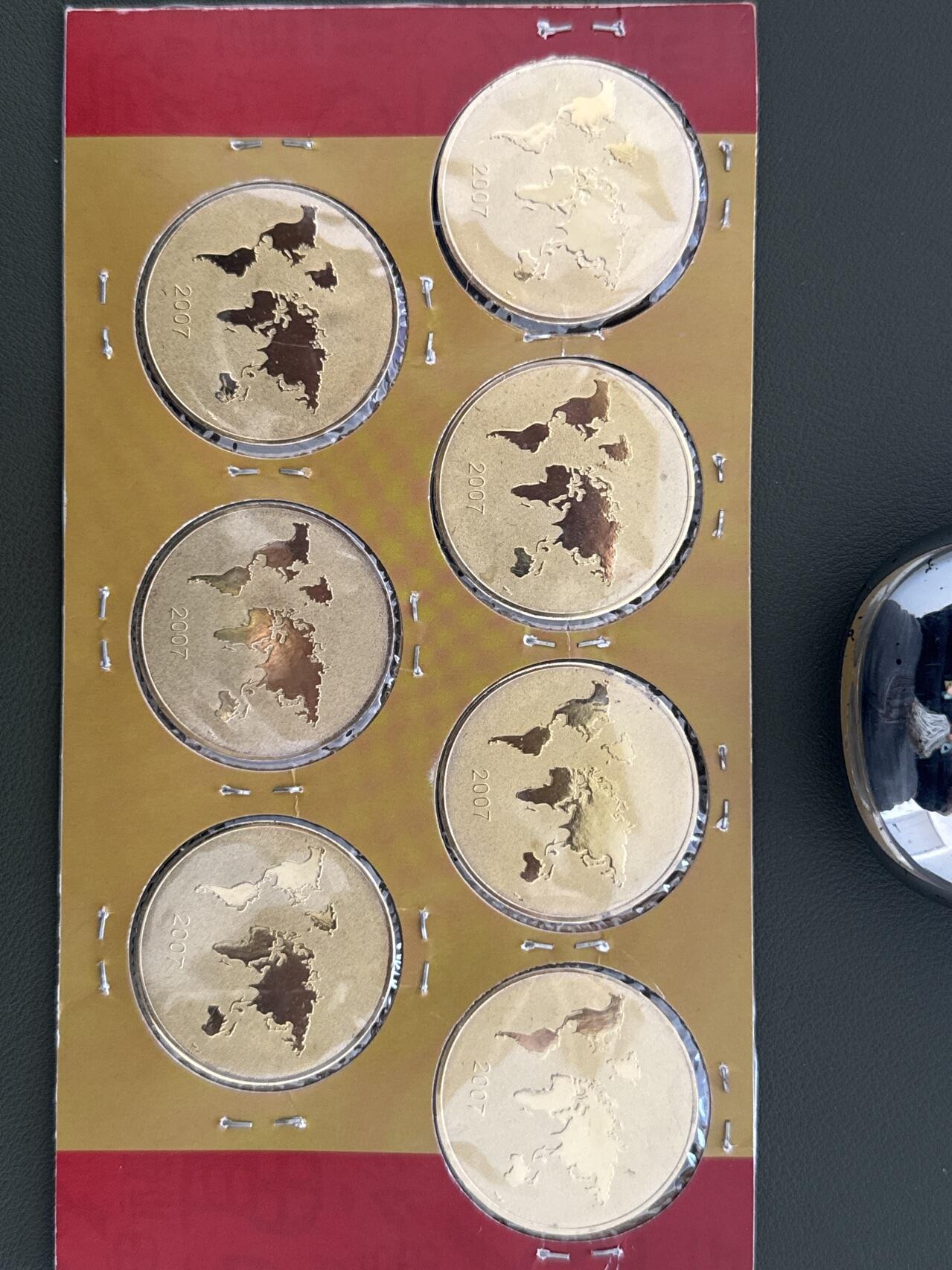 ❤️【币观天下】❤️ 第334期钱币拍卖- 2025.12.12周五晚上6点半场-长期征集拍品 世界7大奇迹纪念章