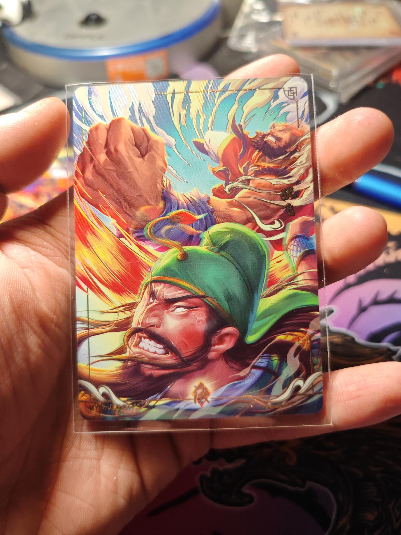 卡牌实验室开始第六次实验 卡游三国对决卡 KYSG-DJ002