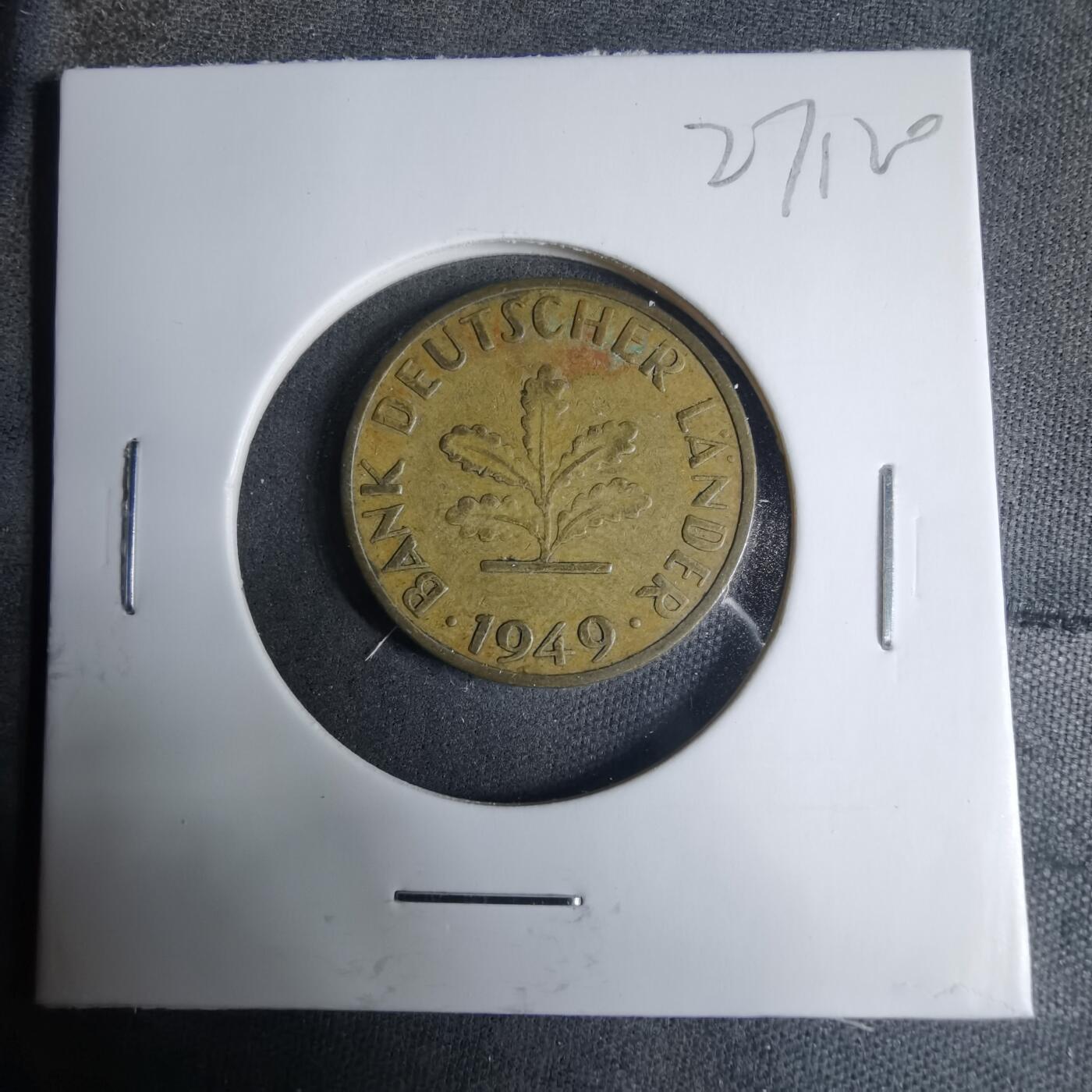 沼泽如烟--第927场 德国1949年10芬尼