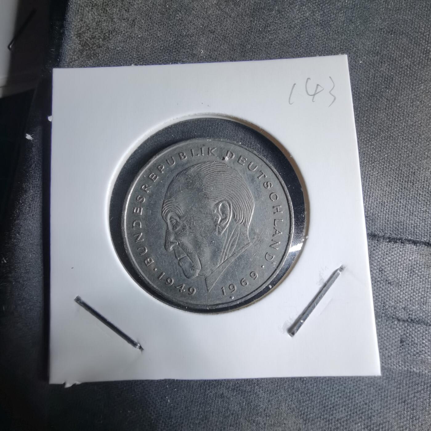 沼泽如烟--第926场 德国1987年2马克