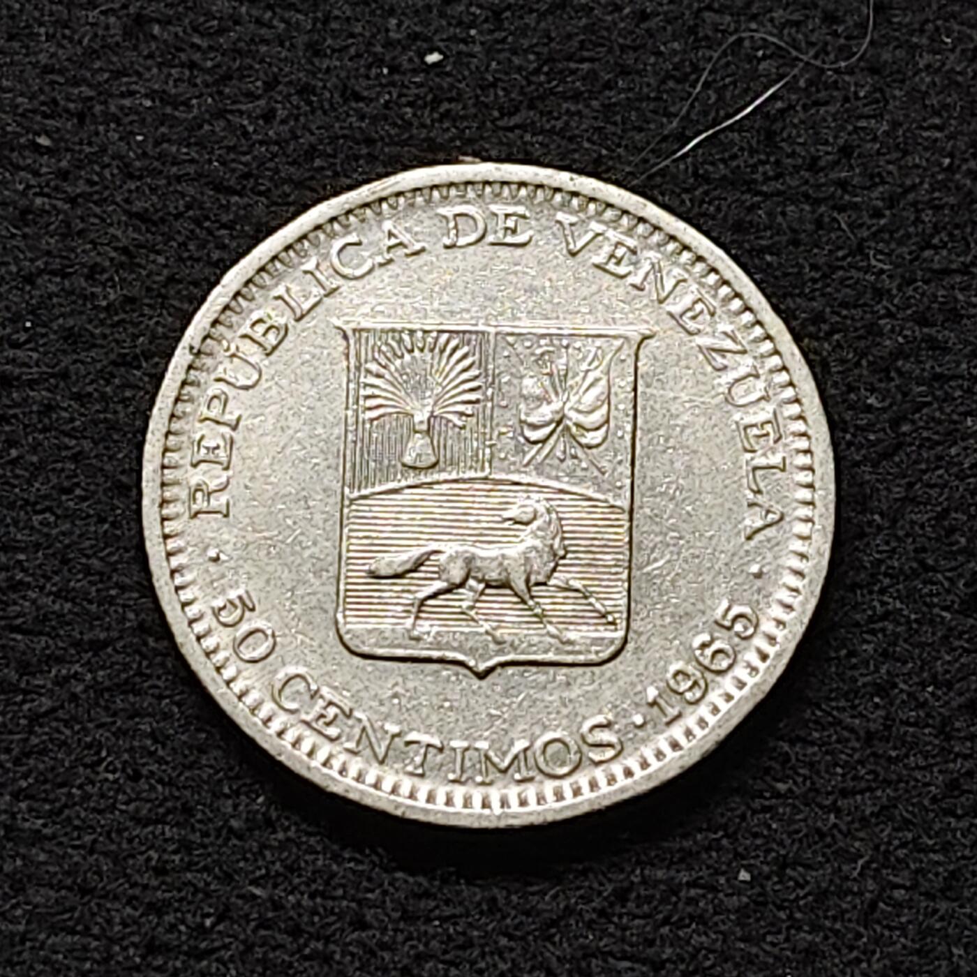 【全场包邮】纯粹捡漏拍484场（免费代拍第21场） 委内瑞拉1965年50分