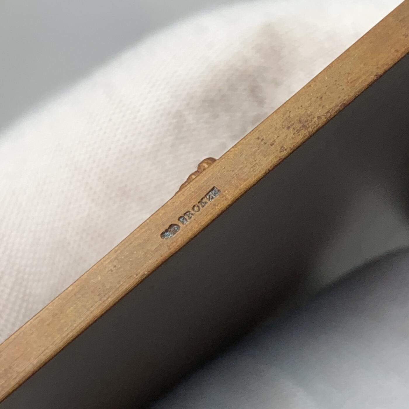 掌中浮雕-藏着的欧洲第045场  1934年法国丽达与天鹅单面铜章, 62×100mm，246g