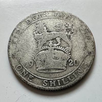 🌹外币初藏🌹🐯2025年第139场  每周二四六晚8️⃣点 接代拍 - 英国1920年一先令银币