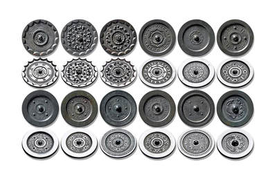 上海匡时2025年秋季拍卖会 中国历代钱币 铜镜专场 - 铜镜十二枚 此组铜镜虽未四寸规格的中小镜，但其品种十分丰富特殊，面面都具特色，之中不乏仅见之品，且版模品相皆完美，此组美镜置于一起可谓蔚为大观、珠联璧合，它们同时又融合为一件整体的伟大艺术品，藏家花费数十载时间将它们聚集，心血所致。它们中包括了：<br>1.「清光平成宜佳人」连弧纹镜，为此时期镜中之珍品，内圈七言旋读隶字「清光平成宜佳人」大气彰显时代之雄风，神品也。<br>2.四乳铬银星云纹镜，四