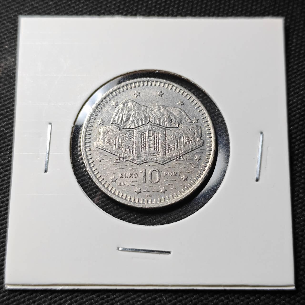 KK钱币收藏小铺 第377期  2月预留时间 周末发货  直布罗陀10便士